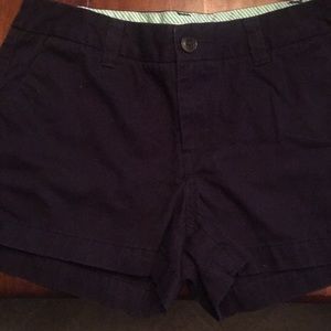 Navy blue shorts